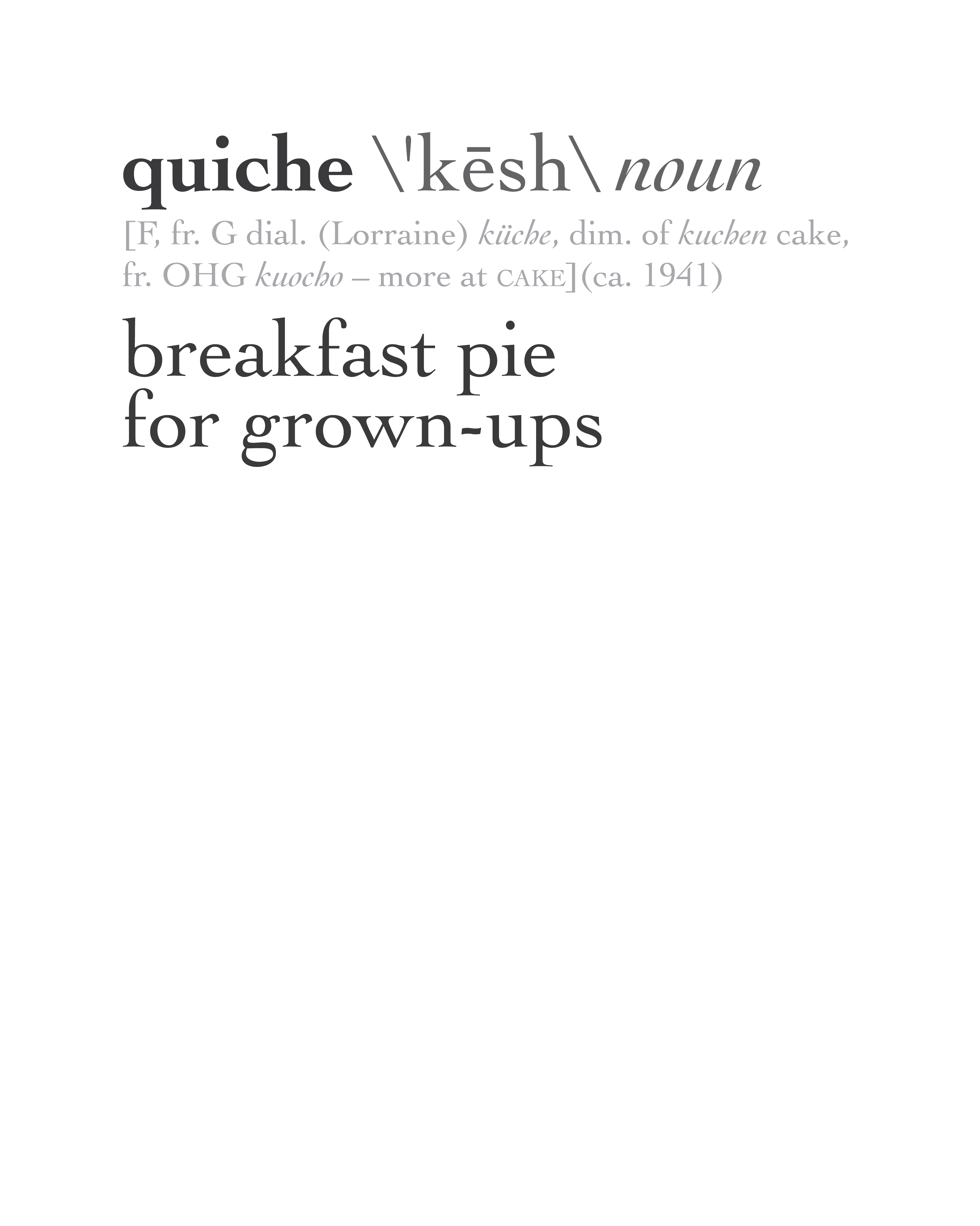 Breakfast Pie